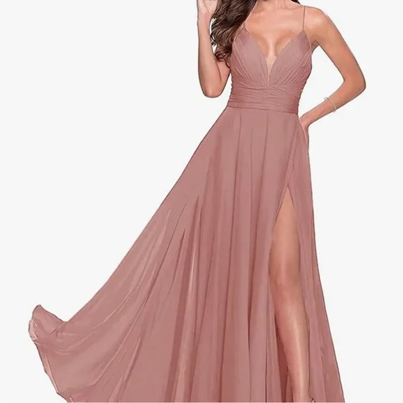 princess polly baby blue dress Bridesmaid Dresses Dusty Rose - Less than $99 main image 1